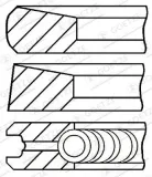 Kolbenringsatz GOETZE ENGINE 08-287100-00