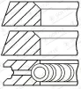 Kolbenringsatz GOETZE ENGINE 08-319700-10