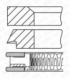 Kolbenringsatz GOETZE ENGINE 08-424707-00