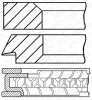 Kolbenringsatz GOETZE ENGINE 08-424807-10