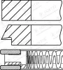 Kolbenringsatz GOETZE ENGINE 08-427807-00