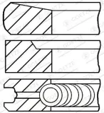 Kolbenringsatz GOETZE ENGINE 08-431707-00