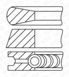 Kolbenringsatz GOETZE ENGINE 08-431900-10