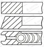 Kolbenringsatz GOETZE ENGINE 08-432307-00