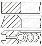 Kolbenringsatz GOETZE ENGINE 08-433405-00
