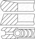 Kolbenringsatz GOETZE ENGINE 08-335400-00
