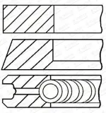 Kolbenringsatz GOETZE ENGINE 08-444107-00