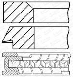 Kolbenringsatz GOETZE ENGINE 08-446600-00