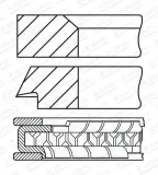 Kolbenringsatz GOETZE ENGINE 08-451610-00