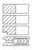 Kolbenringsatz GOETZE ENGINE 08-527608-00 Bild Kolbenringsatz GOETZE ENGINE 08-527608-00