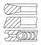 Kolbenringsatz GOETZE ENGINE 08-785400-10