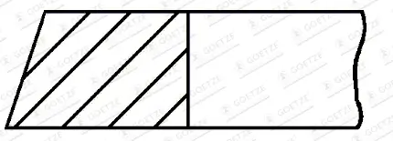 Zylinderlaufbuchse GOETZE ENGINE 14-021170-00 Bild Zylinderlaufbuchse GOETZE ENGINE 14-021170-00