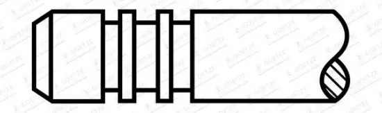 Auslassventil GOETZE ENGINE 91-261129-00 Bild Auslassventil GOETZE ENGINE 91-261129-00