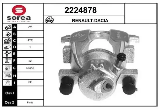 Bremssattel EAI 2224878 Bild Bremssattel EAI 2224878