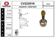 Gelenksatz, Antriebswelle EAI CV22291K