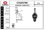 Gelenksatz, Antriebswelle Vorderachse radseitig EAI CV22570K