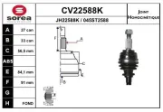 Gelenksatz, Antriebswelle EAI CV22588K