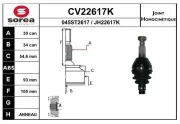 Gelenksatz, Antriebswelle Vorderachse radseitig EAI CV22617K