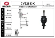 Gelenksatz, Antriebswelle Vorderachse radseitig EAI CV22633K