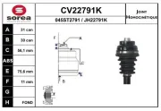 Gelenksatz, Antriebswelle radseitig EAI CV22791K