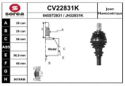 Gelenksatz, Antriebswelle radseitig EAI CV22831K