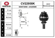 Gelenksatz, Antriebswelle radseitig EAI CV22958K