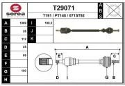 Antriebswelle EAI T29071