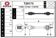 Antriebswelle Vorderachse links EAI T29173