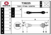 Antriebswelle Vorderachse links EAI T39225