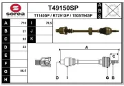 Antriebswelle EAI T49150SP