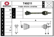 Antriebswelle Vorderachse links EAI T49211