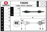 Antriebswelle EAI T49295