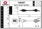 Antriebswelle Vorderachse links EAI T49307