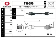 Antriebswelle Vorderachse links EAI T49359