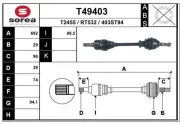 Antriebswelle EAI T49403