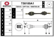 Antriebswelle Vorderachse links EAI T58189A1
