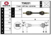 Antriebswelle Vorderachse links EAI T58221