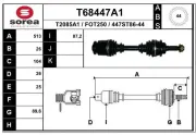 Antriebswelle Vorderachse links EAI T68447A1