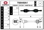 Antriebswelle Vorderachse rechts EAI T68448A1
