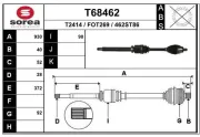 Antriebswelle EAI T68462