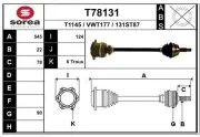 Antriebswelle EAI T78131