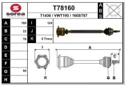 Antriebswelle EAI T78160