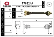 Antriebswelle Vorderachse rechts EAI T78324A