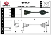 Antriebswelle EAI T78351