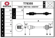 Antriebswelle EAI T78355