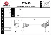 Antriebswelle EAI T78418