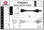 Antriebswelle Vorderachse links Vorderachse rechts EAI T78420A1