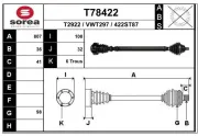 Antriebswelle EAI T78422