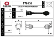 Antriebswelle EAI T78431