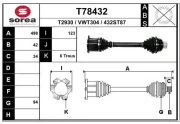 Antriebswelle EAI T78432